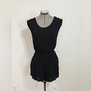 Forever 21 Black Sleeveless Romper